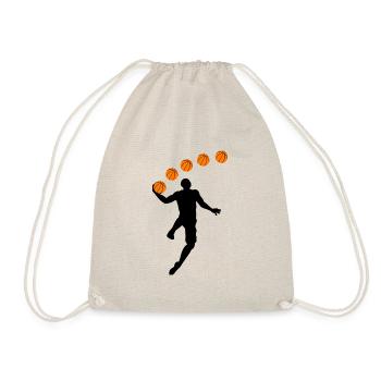 Basketteurs - Sac de sport léger - nature - Devant
