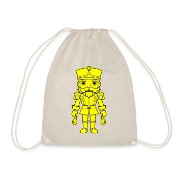 Nutcracker Christmas - Drawstring Bag - nature - Front