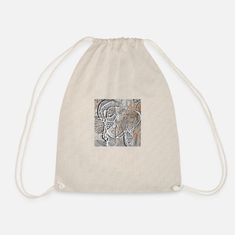 Collection OneLine Series - Drawstring Bag - nature