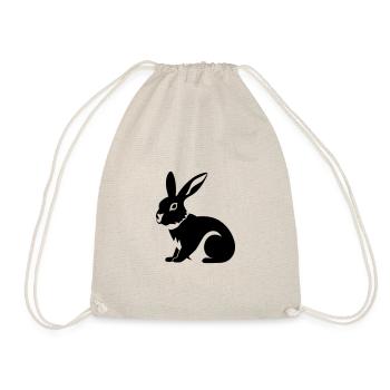 lapin - Sac de sport léger - nature - Devant