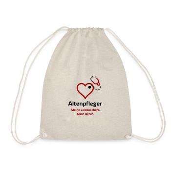 Altenpfleger - Turnbeutel - Natur - Vorne