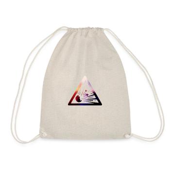explosion risk sign - Drawstring Bag - nature - Front