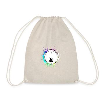 Symbole de guitare - Sac de sport léger - nature - Devant