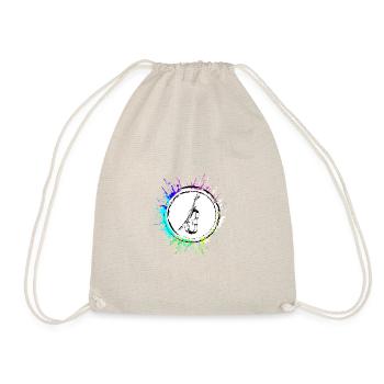 Violin icon symbol - Drawstring Bag - nature - Front