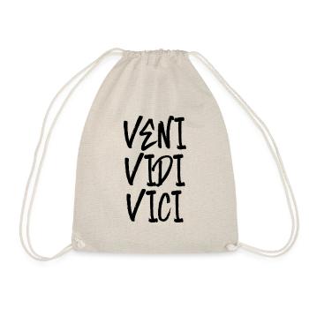 veni vedi vici succès César réussi - Sac de sport léger - nature - Devant