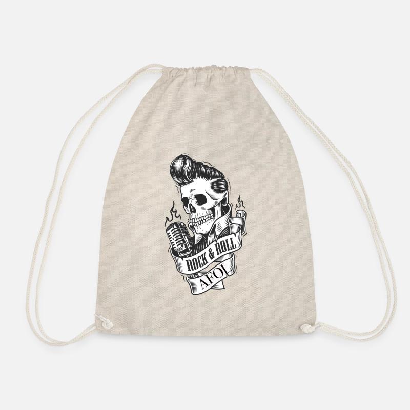 Rock Roll - Turnbeutel - Natur