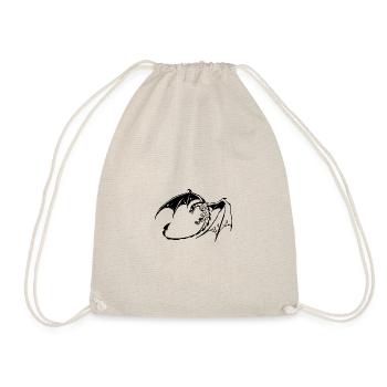 Dragon - Drawstring Bag - nature - Front