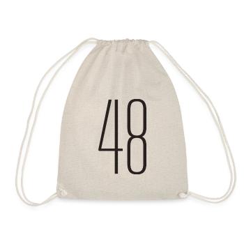 48 - Drawstring Bag - nature - Front