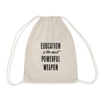 Education - Drawstring Bag - nature - Front