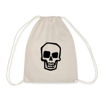 Skeleton Costume Bones Halloween Horror - Drawstring Bag - nature - Front