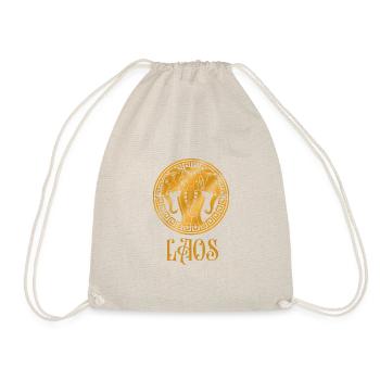 Laos Laote Laoten Elefant Lao I Geschenk - Turnbeutel - Natur - Vorne