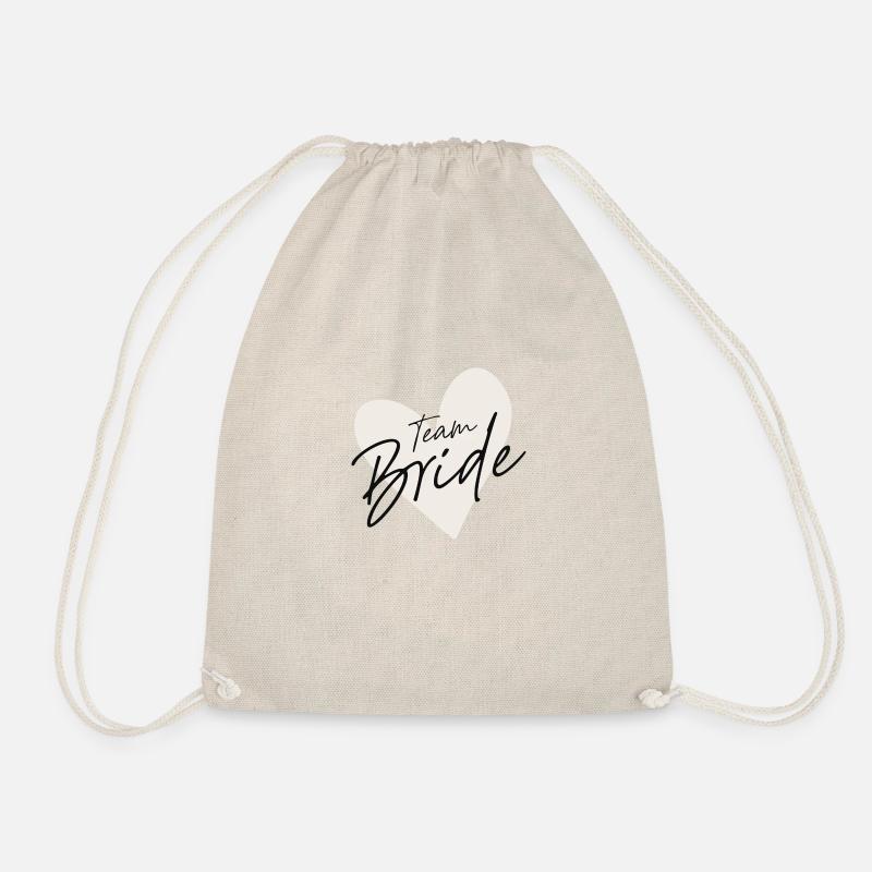 Team Bride - Turnbeutel - Natur