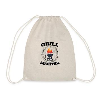 Grillmeister - Turnbeutel - Natur - Vorne