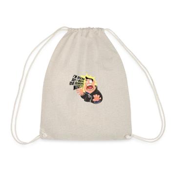 I'm vegan, but I want your meat - Drawstring Bag - nature - Front