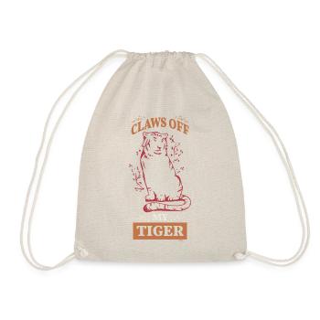 mein Tiger ist eine starke und stolze Katze - Turnbeutel - Natur - Vorne