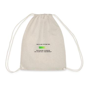 Prochaine connerie en cours de téléchargement - Sac de sport léger - nature - Devant