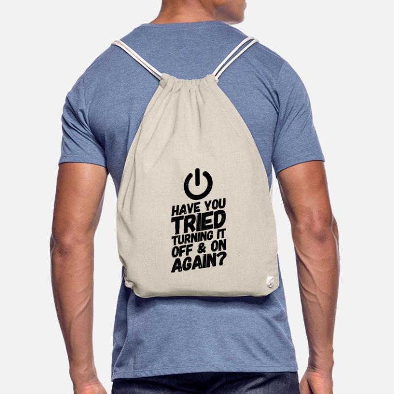 Admin Administrator Computer Science Computer Drawstring Bag