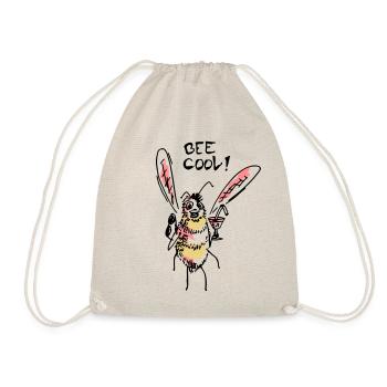 Bienen cool - Turnbeutel - Natur - Vorne