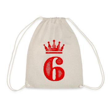 6 Couronne numérique - Sac de sport léger - nature - Devant