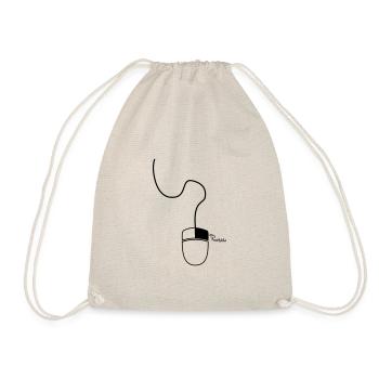 right-click - Drawstring Bag - nature - Front