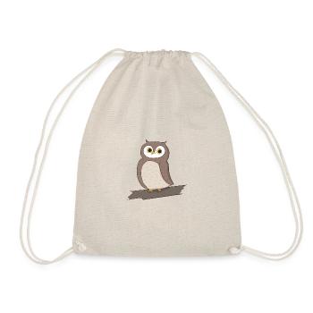 Owl Bird - Drawstring Bag - nature - Front