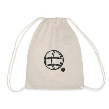Boccia Boule Ball Sticker Minimaliste - Sac de sport léger - nature - Devant