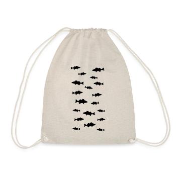 Zander Schwarm - Pêche, Cadeau pêcheur - Sac de sport léger - nature - Devant