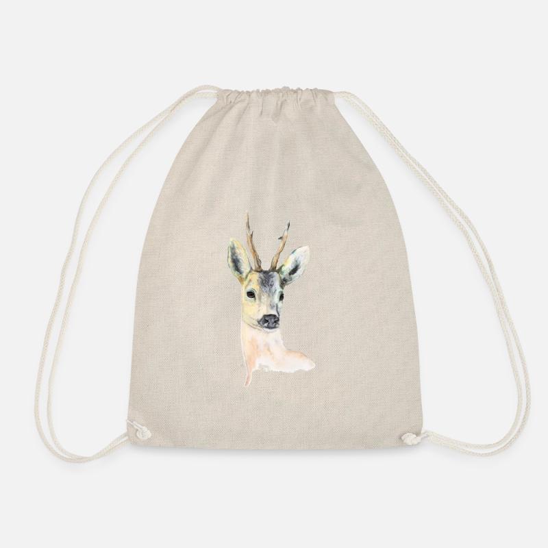 Deer 1.0 - Turnbeutel - Natur
