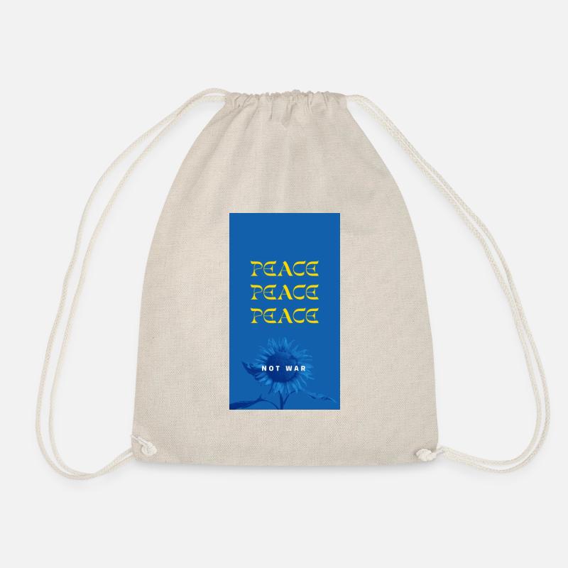 Peace not war - Turnbeutel - Natur