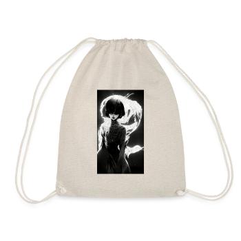 Manga powerfull girl - Sac de sport léger - nature - Devant