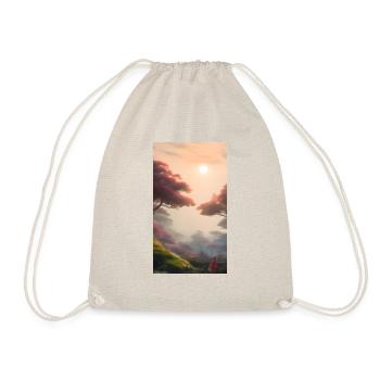 Celestial Melody - Drawstring Bag - nature - Front