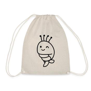 Shrimp - Drawstring Bag - nature - Front