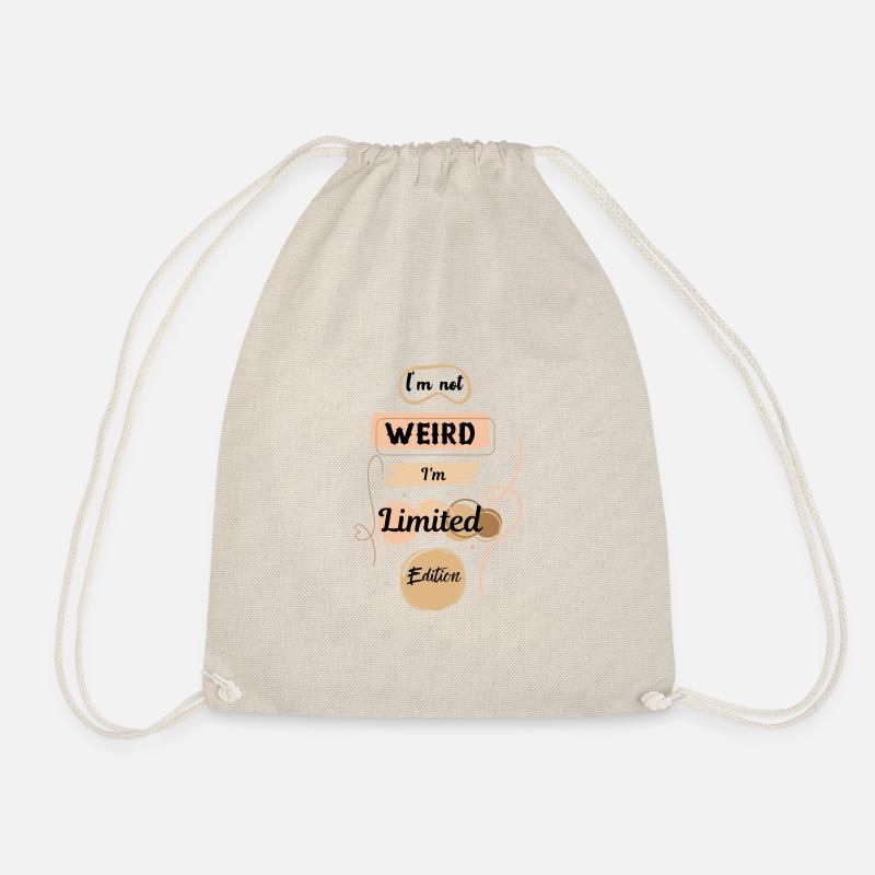 limited edition - Drawstring Bag - nature
