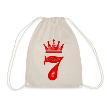 7 Couronne numérique - Sac de sport léger - nature - Devant