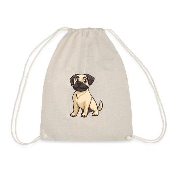 Kangal chien bande dessinée bébé - Sac de sport léger - nature - Devant