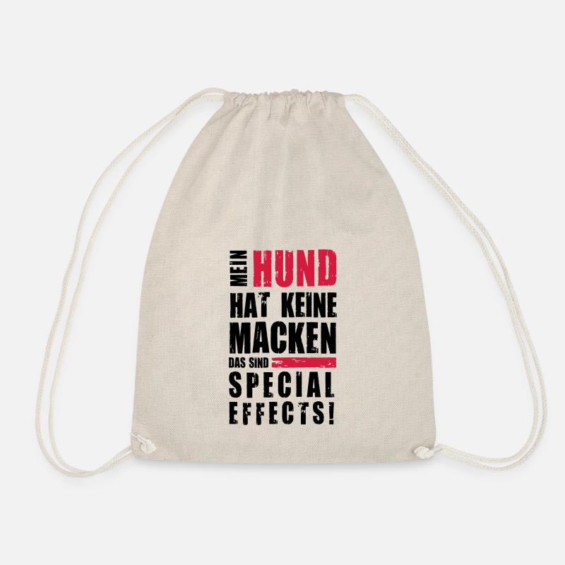 Hund hat keine Macken - Turnbeutel - Natur