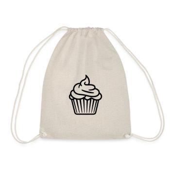 cupcake - Sac de sport léger - nature - Devant