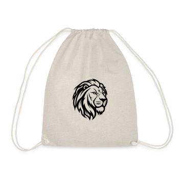 Tête de lion - Sac de sport léger - nature - Devant
