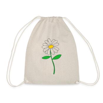 daisy flower - Drawstring Bag - nature - Front