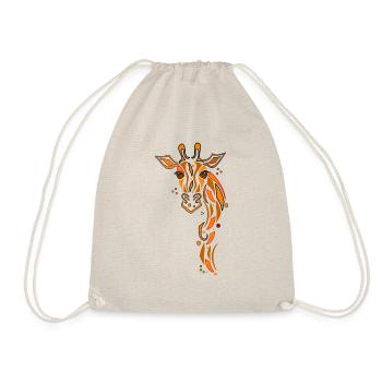 Giraffe - Turnbeutel - Natur - Vorne