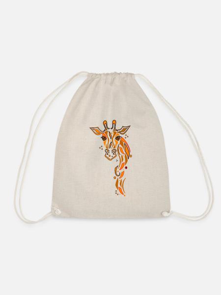 Giraffe - Turnbeutel - Natur