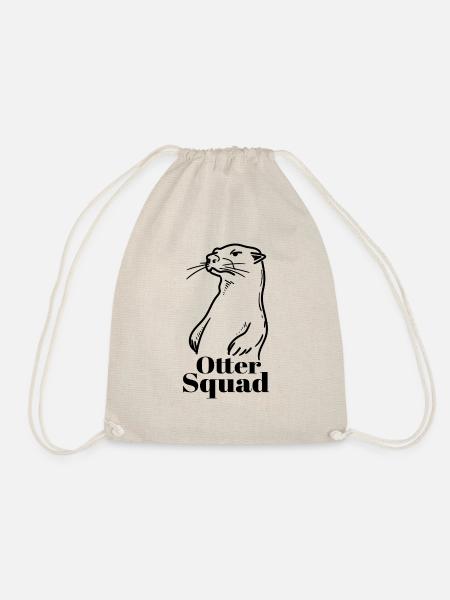 Otter Squad Seeotter Wald Tier & Tierwelt - Turnbeutel - Natur