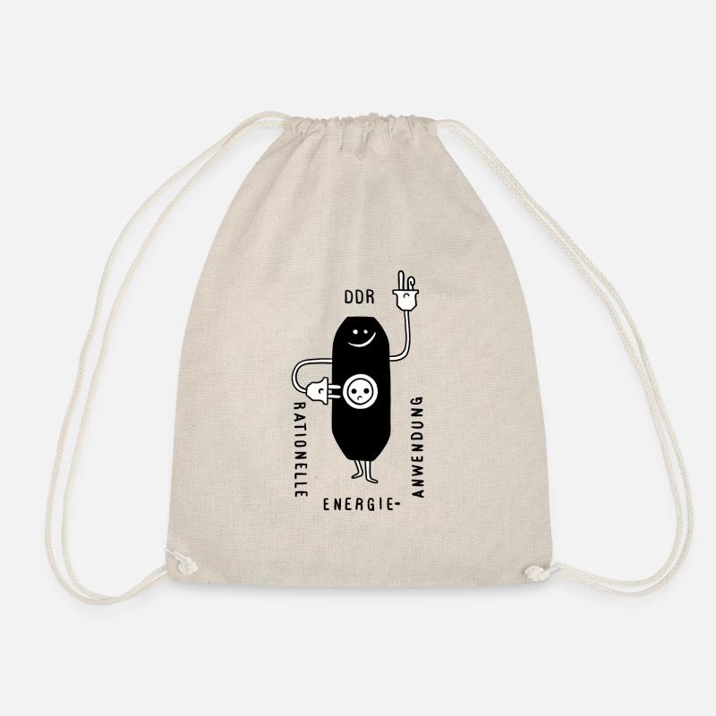 GDR Energy Black - Drawstring Bag - nature
