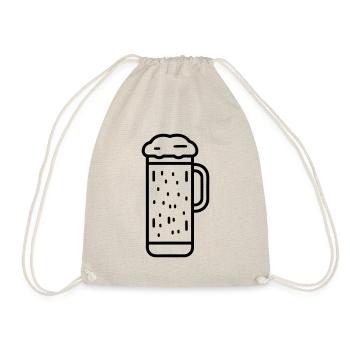 Bière - Sac de sport léger - nature - Devant