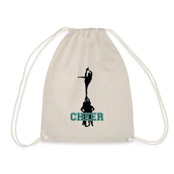 Cheerleading, Cheer - Drawstring Bag - nature - Front