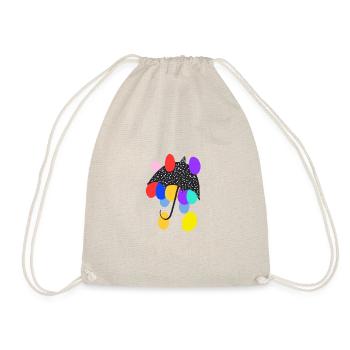 Parapluie fantaisie. - Sac de sport léger - nature - Devant