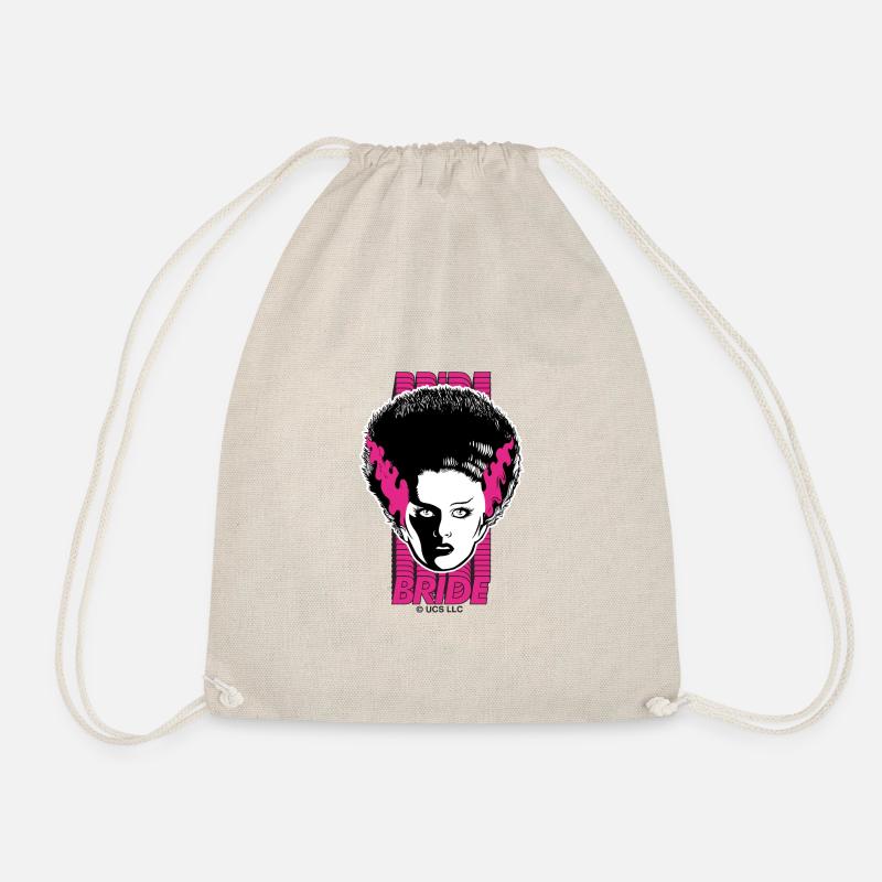 Universal Monsters Frankenstein`s Bride - Drawstring Bag - nature