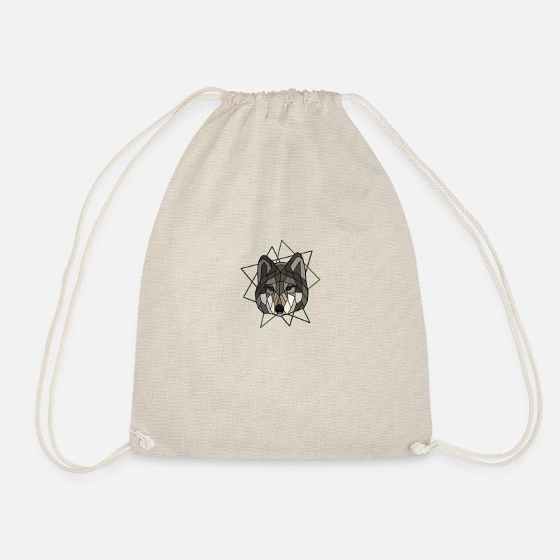 Wolf - Turnbeutel - Natur