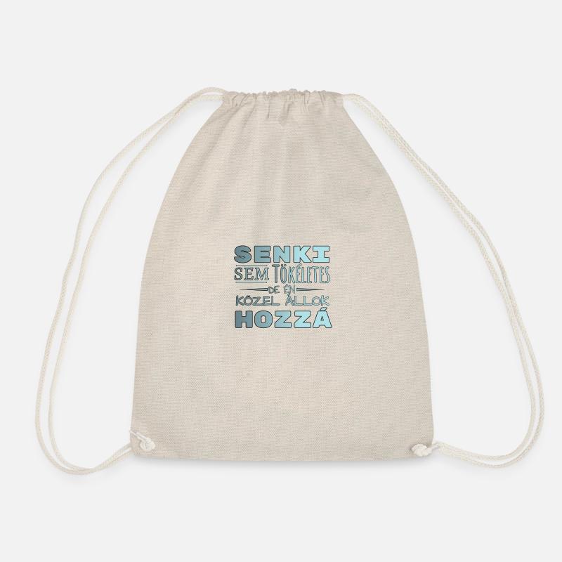 Self love - Drawstring Bag - nature