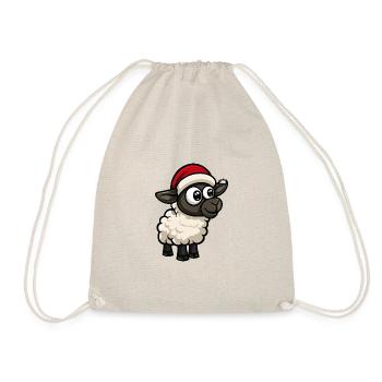 Noël des moutons - Sac de sport léger - nature - Devant
